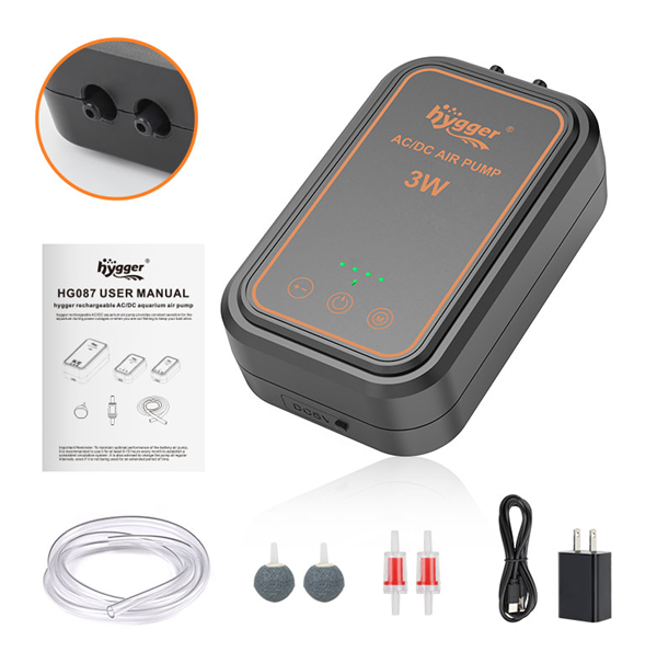 Hygger Ac/dc Aquarium Air Pump 4w