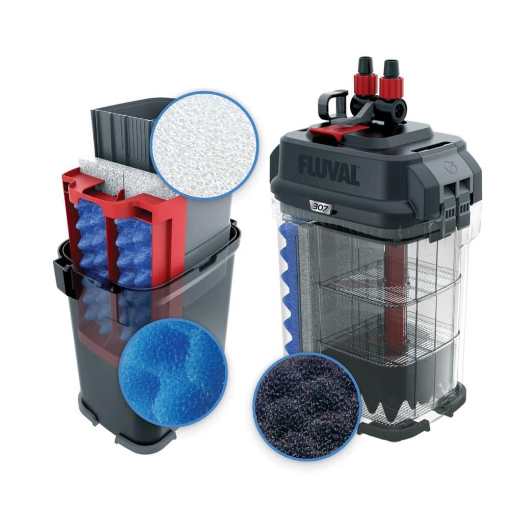 Fluval 307 Foam Value Pack